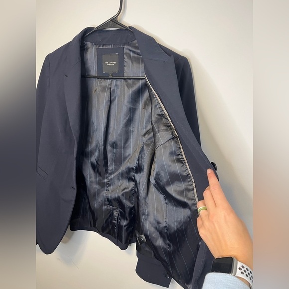 The Limited Collection Navy Blue Blazer SZ 4 - Picture 11 of 11